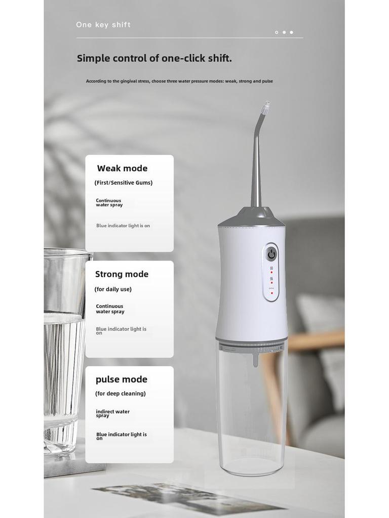 Portable Electric Water Flosser: Tooth Cleaner & Oral Care Spray.