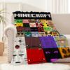 Game M-Mine-Cute C-craft Funny Fashion Blanket Plush Nap Sofa Rug for Living Room Office Bedroom Birthday Home Travel Kid Gifts