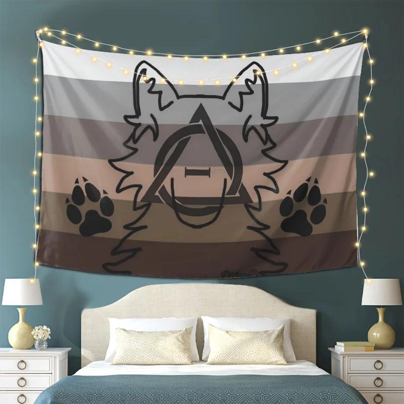 VIKAMA Orc CultureThemed Tapestry Subculture BedroomTrendy Studio Decor Tapestry TribalStyle Personalised Decor
