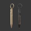 Brass Pocket Pen Keychain Pendant Travel Pen 1.0mm Retractable Ballpoint Pen Gift Pen Writing Pen