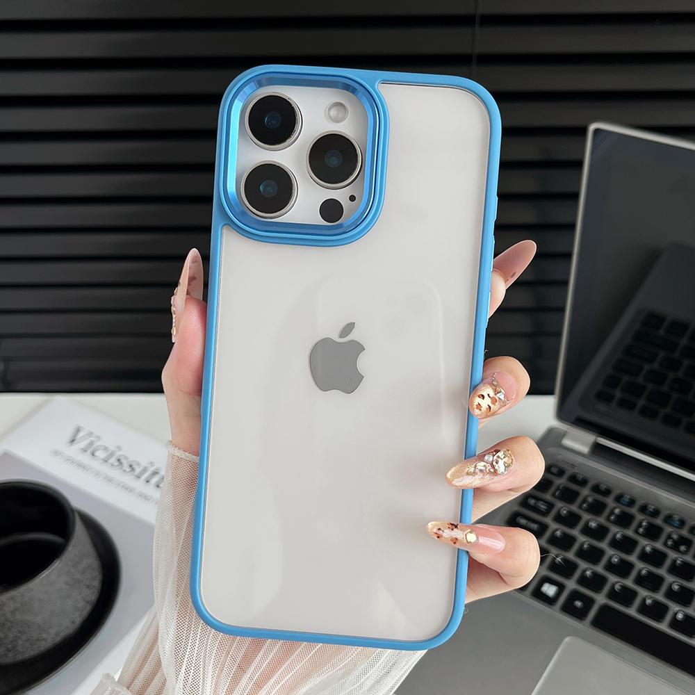 Desert Titanium Gold metal camera frame phone case for iPhone 16 15 14 13 12 11 Pro Max Plus metal button shockproof hard cover