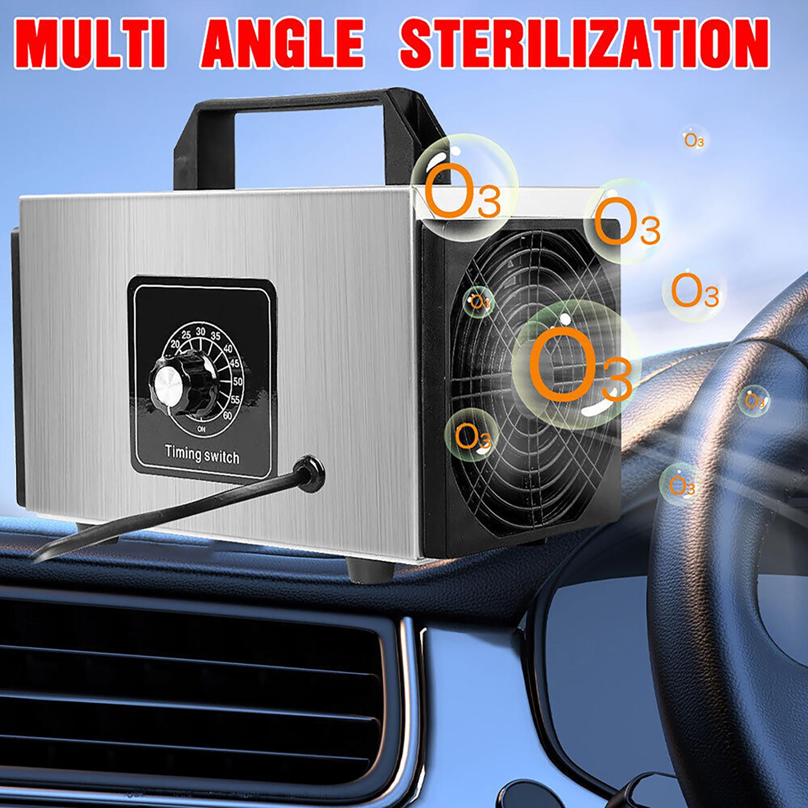 Озонатор Портативный Озонатор Фильтр-очиститель Воздуха Горизонтальный Выход Для Дома Офиса Коммерческой Зоны Дезодоратор 220В 60г/ч EU