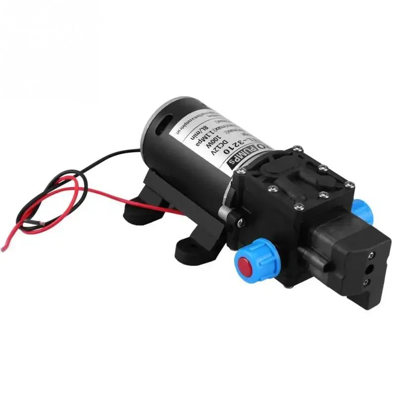 

12V 100W Water Pump 8L/Min 160Psi Water Pump High Pressure Diaphragm Self Priming Pump For Water Supply Equipment/Car Washer CN