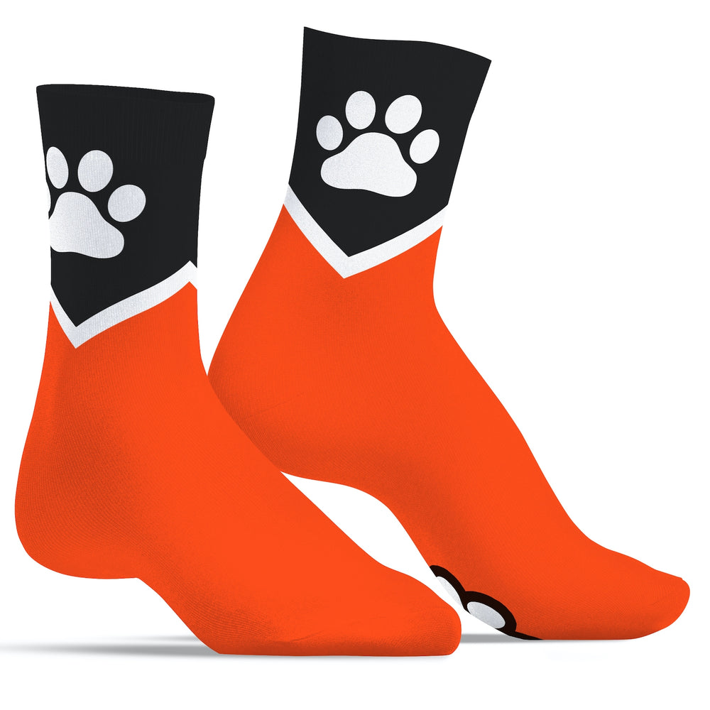 Socks Paw Kinky Puppy Orange - Kinky Puppy Socks - SOCKS