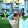 Durable No-Drill Windproof Clothesline for Indoor/Outdoor Use - Non-Slip Drying Rope for Travel, Dorms, and Quilt Drying.