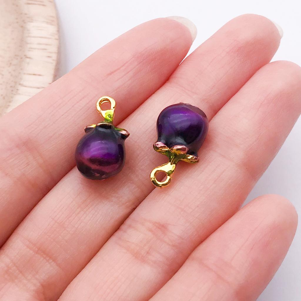 Fruit Pendant Strawberry Watermelon Pepper Corn DIY Jewelry Accessories