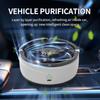 Multifunctional Smokeless Ashtray Air Purifier USB Charging for Freshing Air Indoors Home Office Car Use Reducing Odors