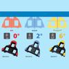 Road Bike Pedal Cleat Replacement Cycling Pedals Cleat Road Bike Self-Locking Cycling Pedals Cleat  Easily to Install