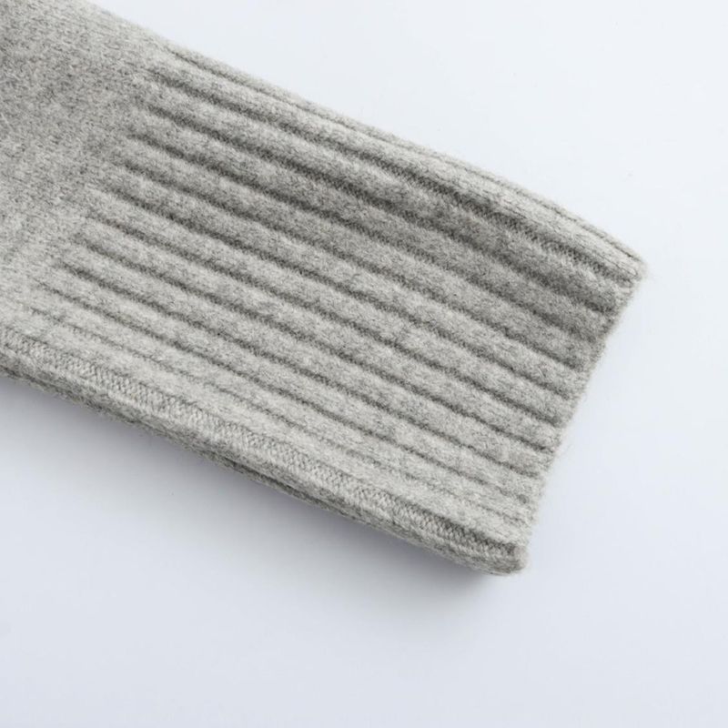 Kaslead New Arrival Women's Clothing Fashion Style Stylish Simple and Versatile Knitting Hooded Outwear 2142260