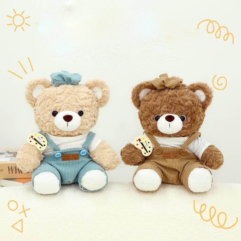 Bear Teddy Plush Toy Animal Doll Birthday Gift Design Bedroom Friend Decoration