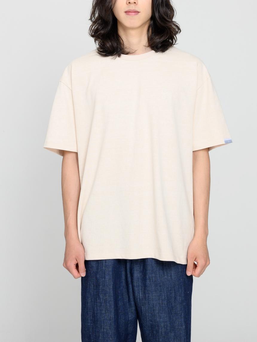 Tourty Pigment Logo Tee Beige Beige/1(L)