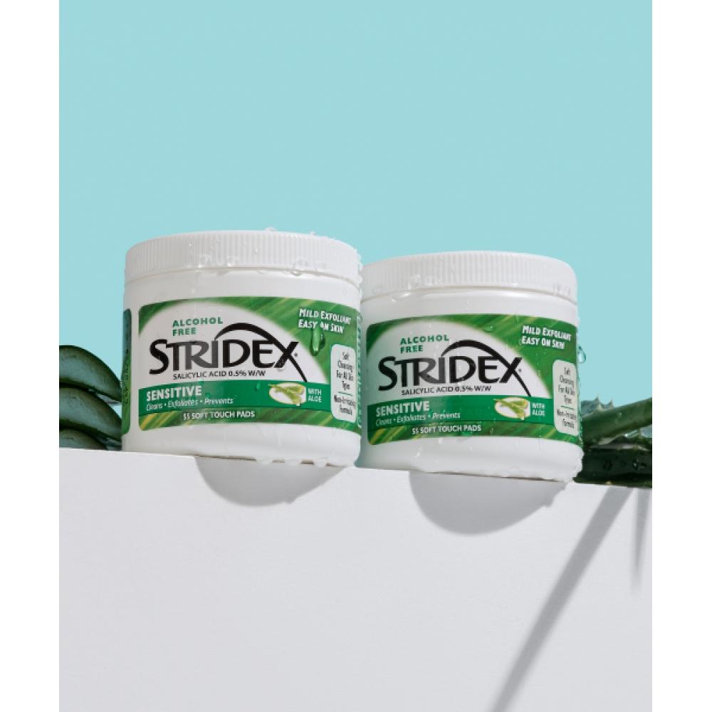 Blistex [2pack] Stridex Sensitive Pad 55 Sheets Stridex Pad 55 sheets 1+1