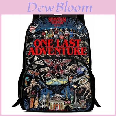 Plecak szkolny Stranger Things z tkaniny Oxford z oddychającym designem do szkoły