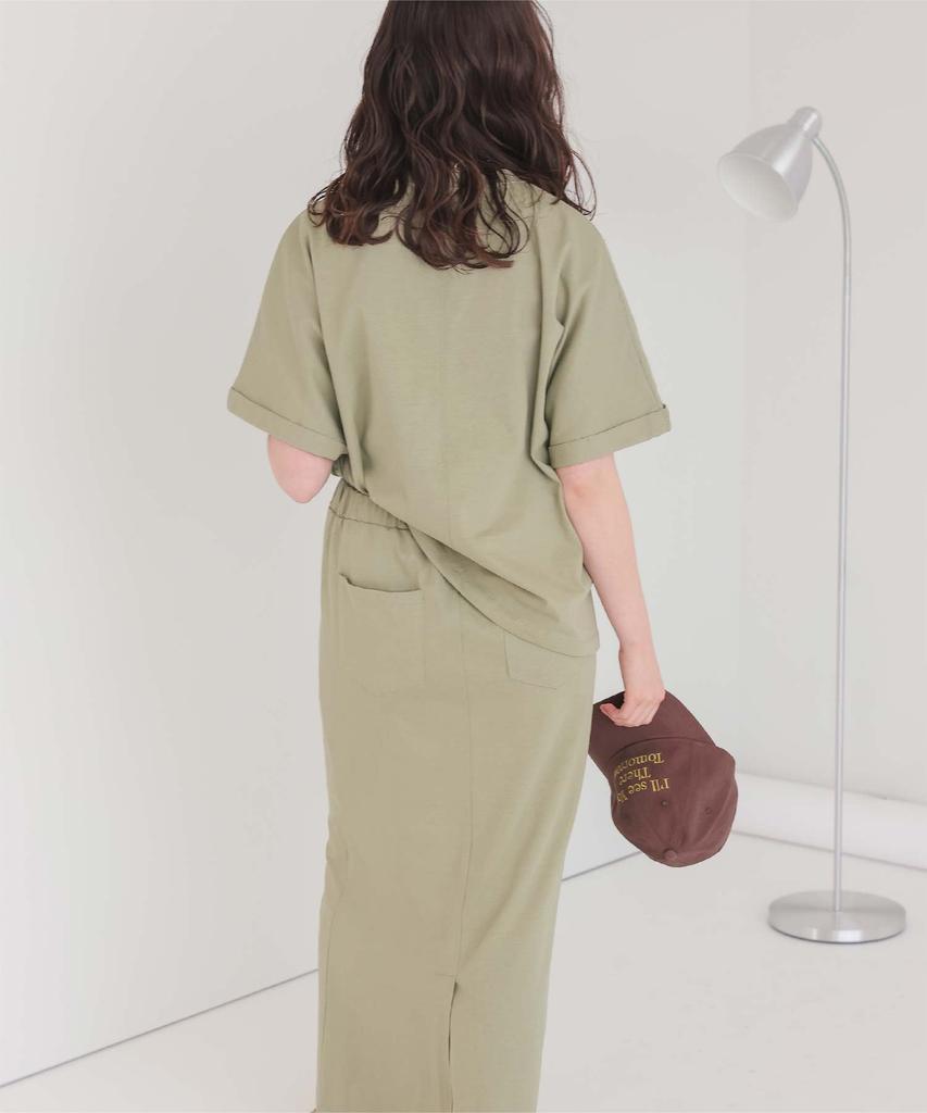 Titibait AFXT0340 Comfortable Cut and Sew Light Medium Women's Set, Green,