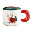 Ru Han Creative Christmas Bone China Mug Set