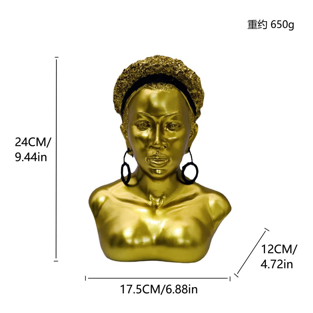 Kreatywne Nowe Style Ozdoby Awatary Dziewczynek Narodowe Rzeźby Kobiece Rzemiosło z Żywicy Dekoracja Ekspozycyjna na Biżuterię