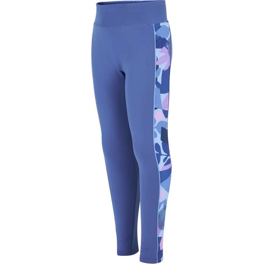 DECATHLON S500 High Waist Breathable Fitted Slacks Kids Sweatpants Kids Light Blue