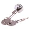 Anti-theft Sliding Glass Push Door Hardware Accessories Showcase Glass Display Cabinet Door Window Cabinet Lock Glass Lock