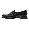 Zara Fashionable Leather Loafers Men Shoes Black 2639620800