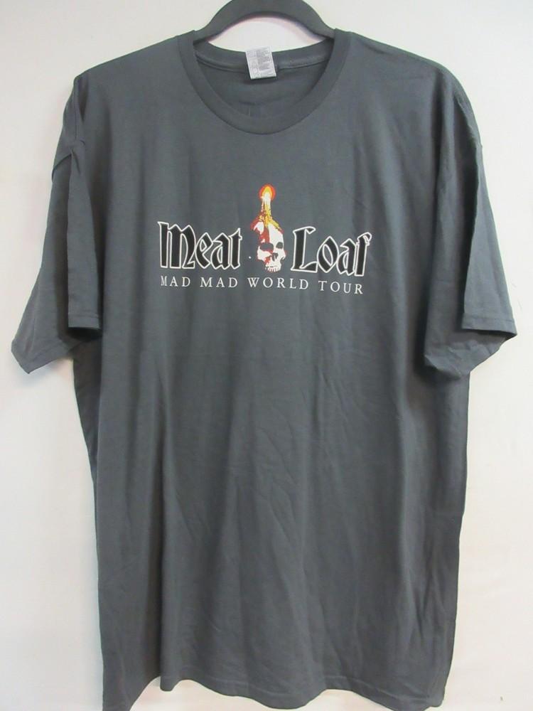 MEAT LOAF OFFICIAL OLD STOCK MERCH 2012 BAND CONCERT MUSIC 2XL / XXL Unisex T-Shirt XXXXL