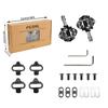Road Bike Pedal Self-Locking Gravel Cycling Pedal with Sealed Bearing Cleats & Clipless PEDAL for SPD SL System