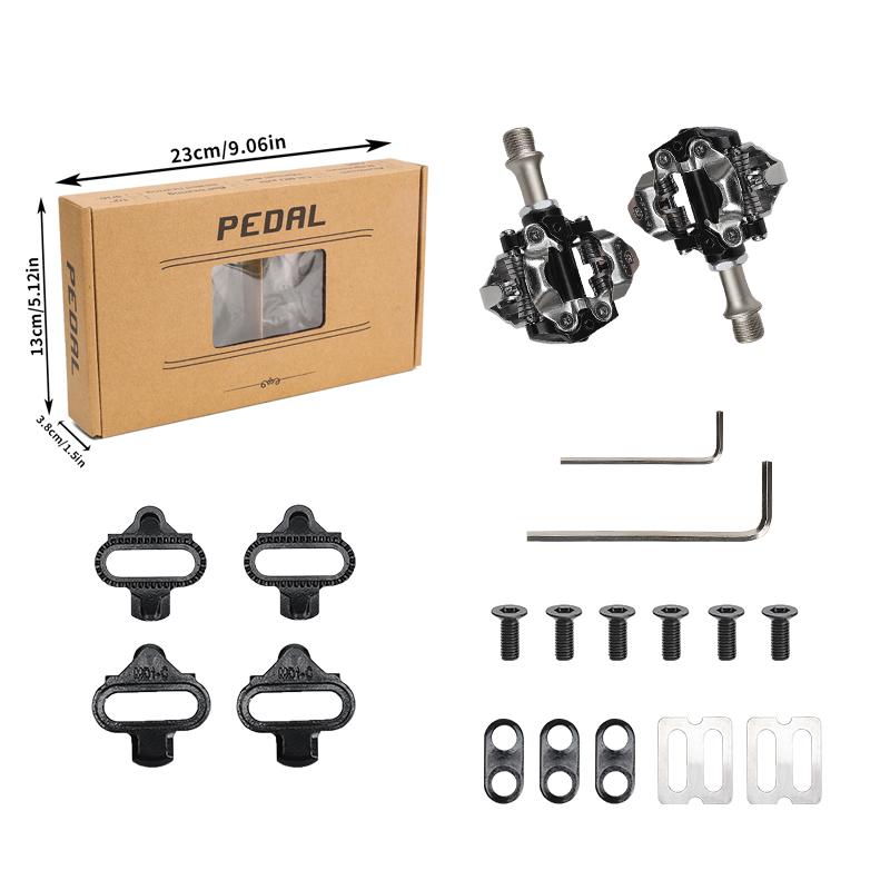 Road Bike Pedal Self-Locking Gravel Cycling Pedal with Sealed Bearing Cleats & Clipless PEDAL for SPD SL System