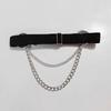1Pcs Women Punk Goth Heart Pu Leather Elastic Leg Rings Body Jewelry On The Legs Elastic Body Chains Suspender Garters Belt