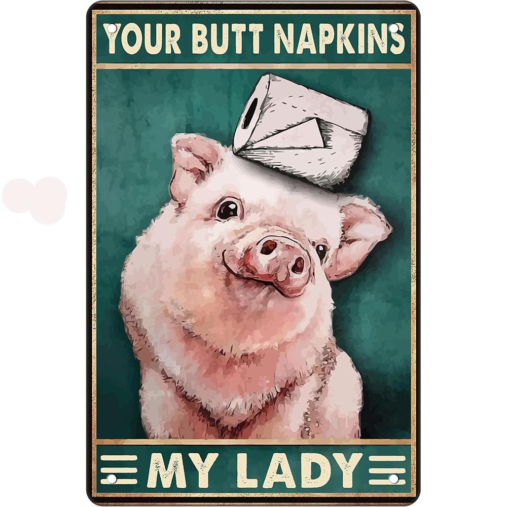 

Fun bathroom walls decorated tin signs Wall Decor For Home Bathroom Toilet Humour Warning Sign Adult Home Decor 8x12 Inches 20X30CM