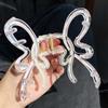 Plastic Korean Hair Clip Beach Headwear Butterfly Shark Clip Sweet Butterfly Hair Claw  Lady/Girls