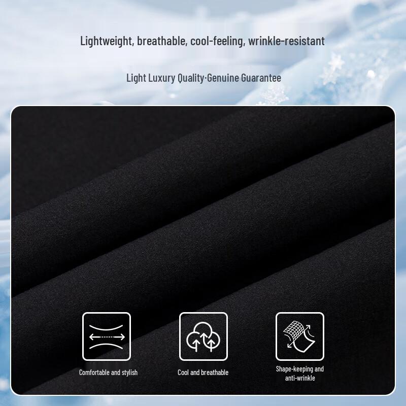 MONTAGUT Men's Summer Stretch Cooling Cargo Long Pants