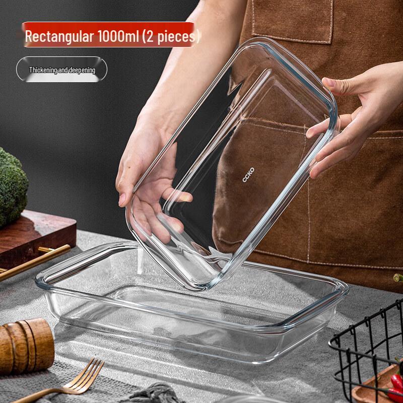 Qiwei High-Temperature Glass Bowl with Lid