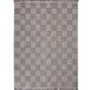Wohnzimmerteppich Schachbrettmuster Jute-Optik beige 160x230