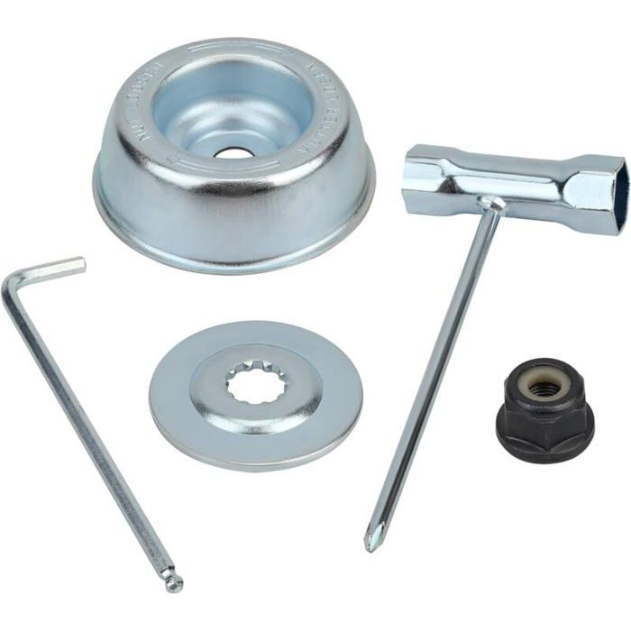 kit ecrou Tete debroussailleuse Universpour dbroussailleuse Stihl FS55 FS55R FS56 FS56RC FS70R FS80 FS85 FS90 couleu ABRI DE JARDIN