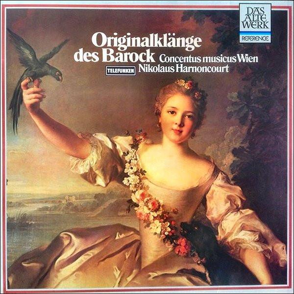 

LP Record CONCENTUS MUSICUS WIEN NIKOLAUS H Originalklange des Barock 642166 Telefunken 1980 Germany Classical Used