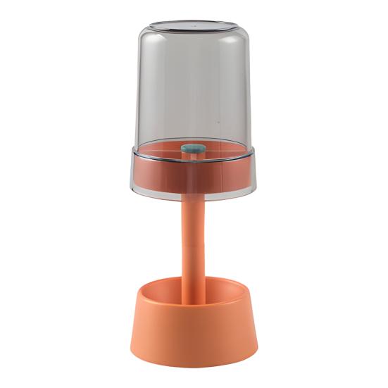 Travel Toothbrush Cup Storage Holder with 3 Slots Dustproof Compact Portable Bathroom Toothbrush Toothpaste Storage Rack