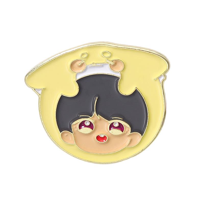 Eyecatching Youth Era Group Pins Metal Alloy Brooches For Ultimate Gear Fan