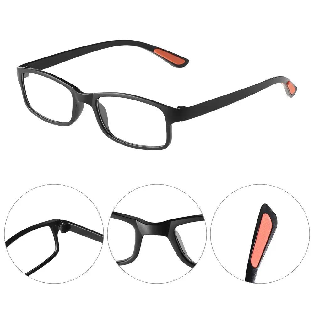 Ultra-light Resin Reading Glasses for Men Women Fashion Casual Anti-skidding Readers Eyeglasses Vision Care Presbyopic Eyewear