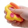 Schylling Needoh pizza Kostka na odbourání stresu Squishy Kostka pro smyslovou stimulaci Fidget kostka Proti úzkosti Mačkací objekt Pro soustředění ADHD dárek