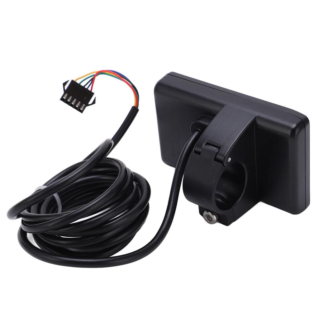 J-ouuoS866 Elektrisches Fahrrad Display LCD Messgerät 24V 36V 48V Elektroroller Bedienfeld mit SM-Stecker