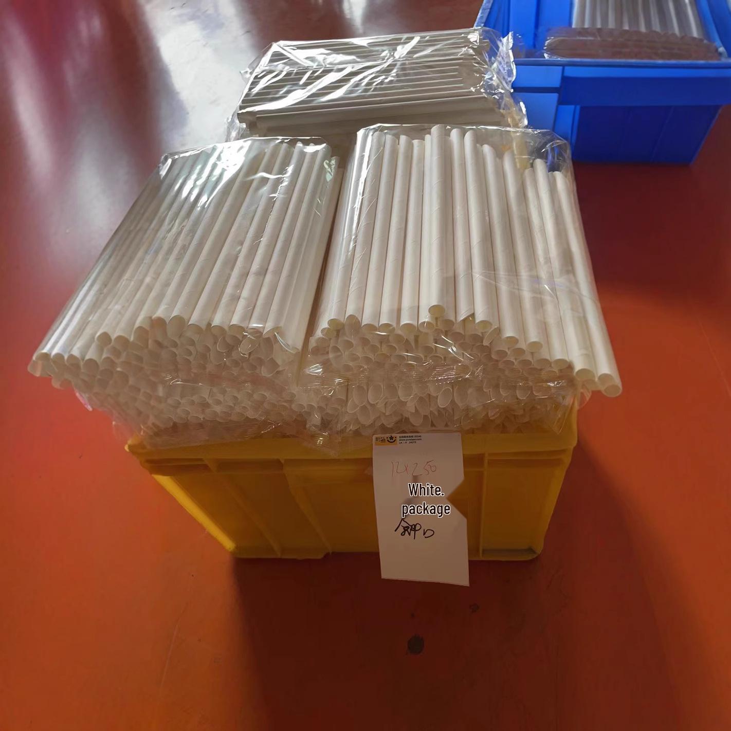 

Белый 12x250 Скошенный край Пустая туба Образец