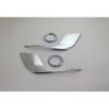 Front Fog Light Cover Eyebrow Trim for 2016- Mitsubishi Outlander Sport 4pcs