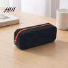 Solid Color Pen Case Silicone Pencil Case, Soft Bag, Makeup Pouch, Cosmetics Storage Pouch Stationery Bag for Students, School Supplies One-piece