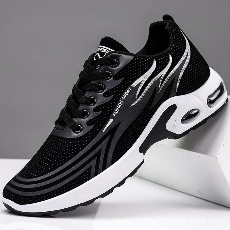 

Men s shoes spring, autumn and summer men s breathable platform sports casual shoes men s trend Korean version air cushion shoes 39