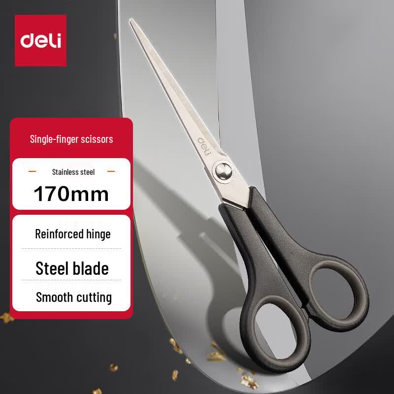 Deli 6003 170mm Office & Home Scissors (Pack of 12)