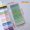 Gradient Pet Transparent Index Sticky Notes For Note Taking