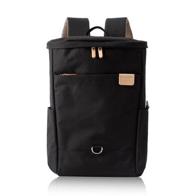 Made Backpack Unisex 10 Inch Tablet Compatible A4 Polyester L Pocket Series [Heart Factory] FY-0640 (Black)