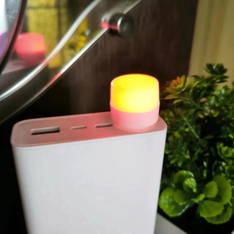 אור לילה LED צבעוני יצירתי, מנורת לילה ניידת USB, אידיאלי למסדרונות ולמדרגות