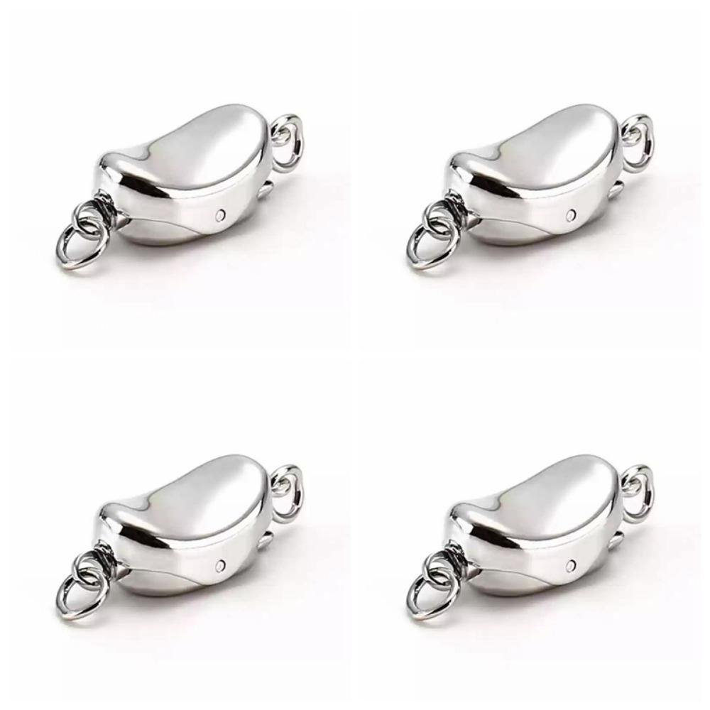 4Pcs Craft Supplies Bean Buckle Clasp Fastener Copper Jewelry Making Accessory Jewelry Accessories