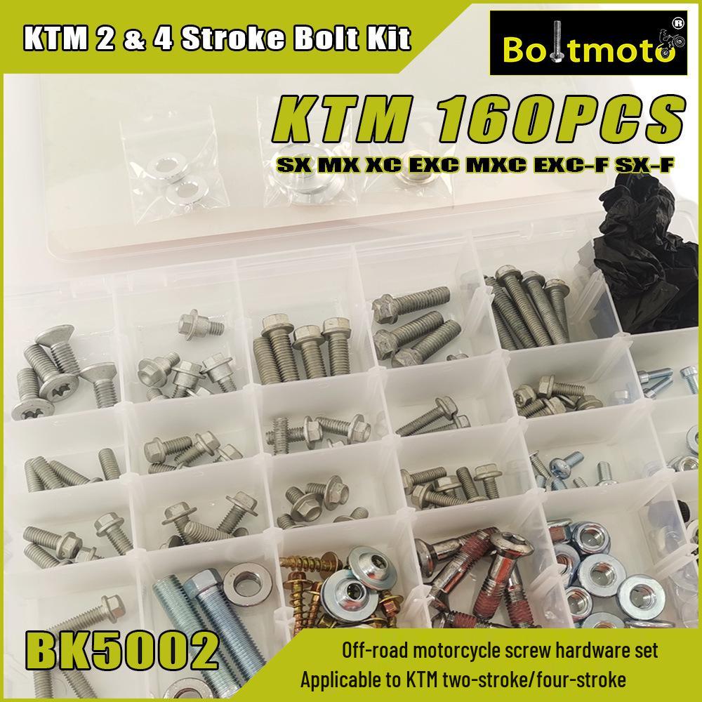 Screw Kit for KTM/Husqvarna Off-Road Motorcycles, 160/210 Pieces