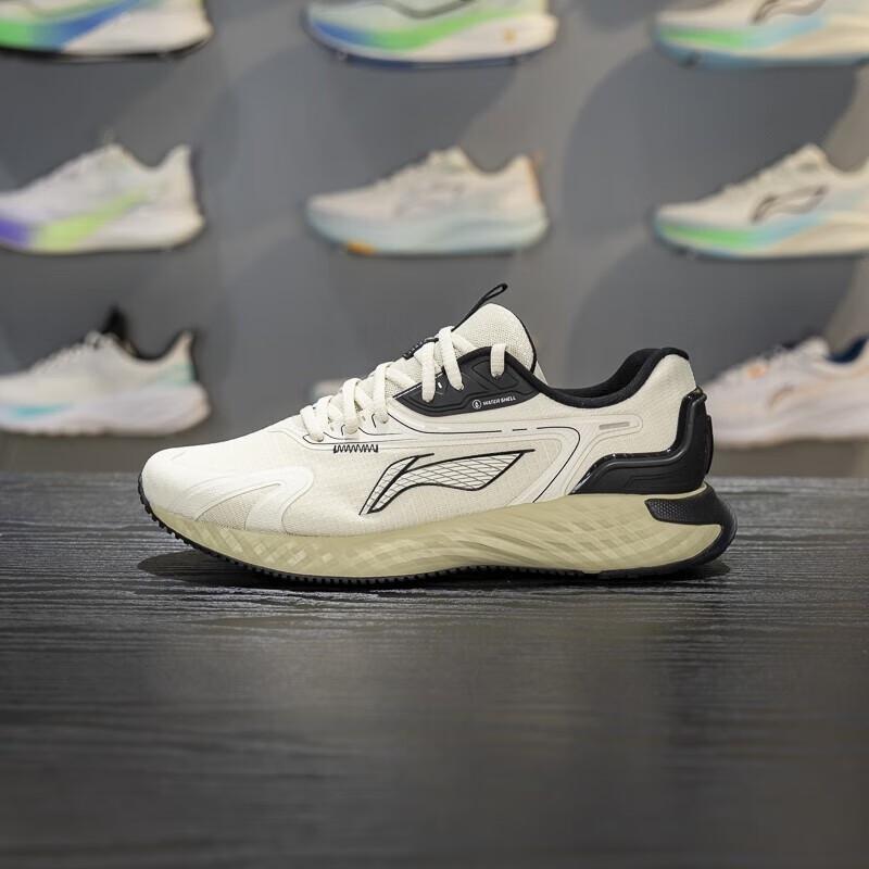 LI-NING Men s Reflective Water-Repellent Cushioning Athletic Shoes AGLV219 M EU 44